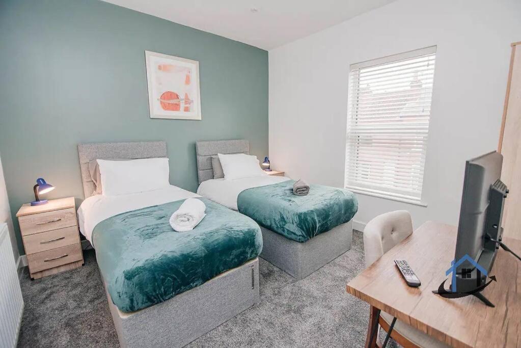Balby Casa Nr Doncaster Racecourse King Beds Street Parking Villa Bagian luar foto